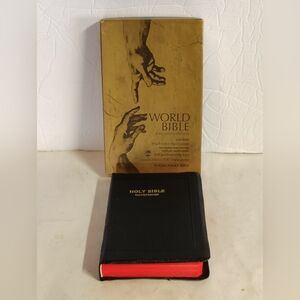 World Bible King James Version Young Folks Red Letter Edition With Box